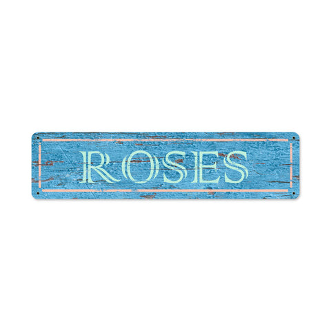 Blue-Roses-Vintage-Sign-Metal-Sign