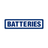 Batteries Vintage Sign Metal Sign