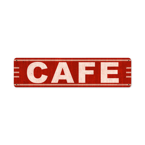 Cafe Vintage Sign Metal Sign