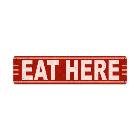Eat-Here-Vintage-Sign-Metal-Sign