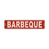 Barbeque Vintage Sign Metal Sign