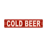 Cold Beer Vintage Sign Metal Sign