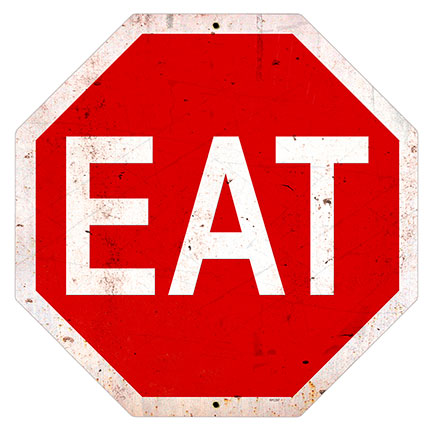 Eat-Stop-Sign-Vintage-Sign-Metal-Sign
