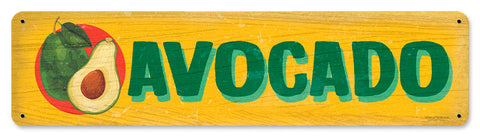 Avocado Farm Stand Vintage Sign Metal Sign