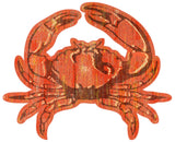 RPC416   CRAB Metal Sign