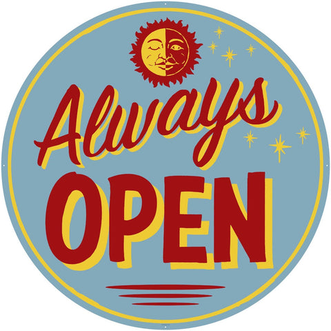 RPC882 - 156836 42INCH ROUND Metal Sign