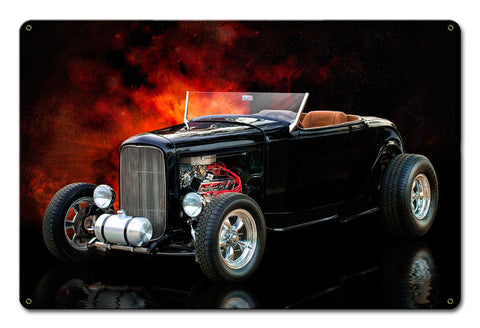 HIGH BOY ROADSTER Vintage Sign Metal Sign