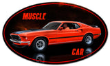 MUSCLE CAR Vintage Sign Metal Sign