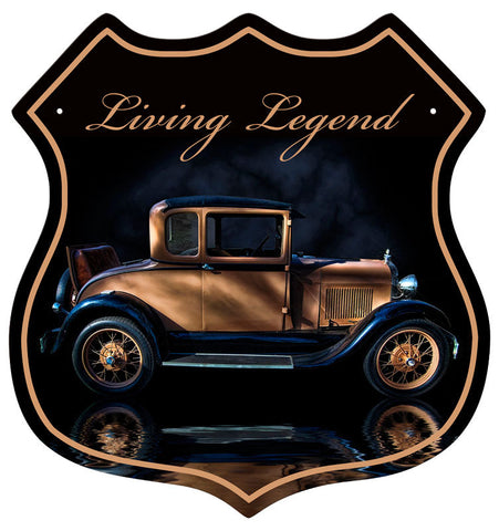 LIVING-LEGEND-Vintage-Sign-Metal-Sign