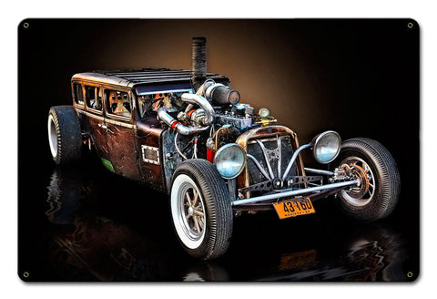 MONTANA-RAT-ROD-Vintage-Sign-Metal-Sign