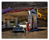 Lonesome Town Vintage Sign Metal Sign