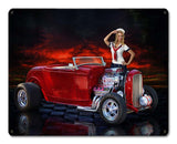 Saluting America On Its Birthday Vintage Sign Metal Sign