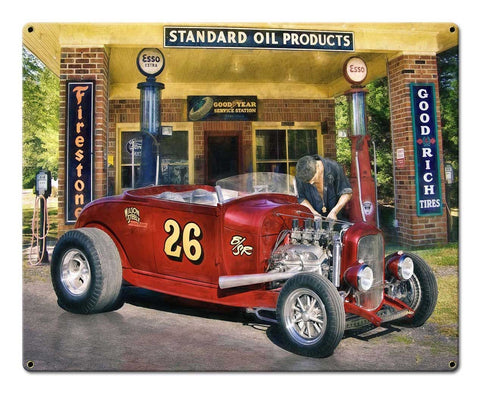 Tinkering-Vintage-Sign-Metal-Sign