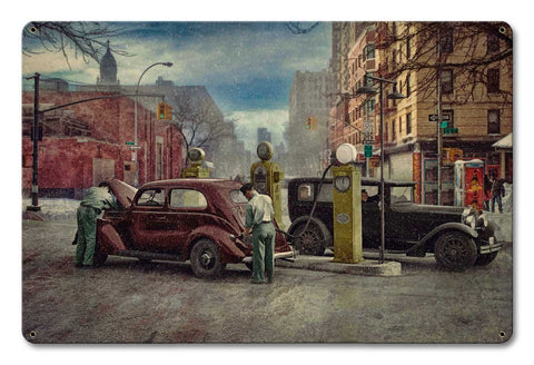 When-Service-Was-In-Style-Vintage-Sign-Metal-Sign