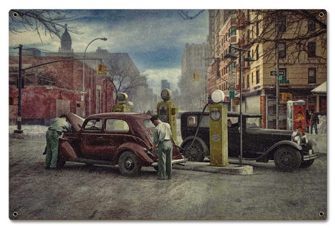 When-Service-Was-In-Style-Vintage-Sign-Metal-Sign