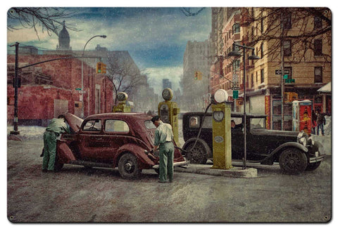 When-Service-Was-In-Style-Vintage-Sign-Metal-Sign