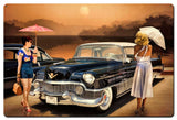 Women Love The Cadillac Philosophy Vintage Sign Metal Sign