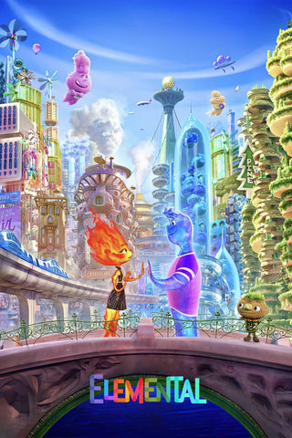 Elemental Style C Movie Poster 27 x 40 inch