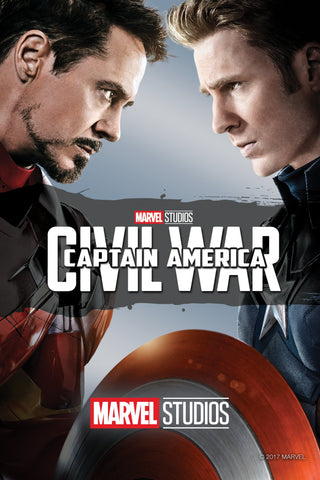 Captain America: Civil War Style E Movie Poster 11 x 17 inch