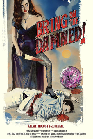 Bring on the Damned! Style B Movie Poster 11 x 17 inch
