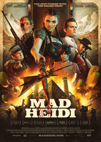 Mad Heidi Style A Movie Poster 11 x 17 inch