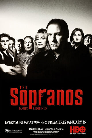 The Sopranos Style: 3 - 27 x 40 inch. TV Show Poster