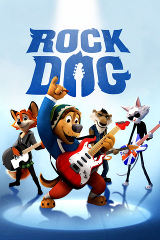 Rock Dog Style B Movie Poster 11 x 17 inch