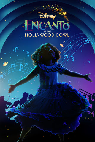 Encanto at the Hollywood Bowl Style A Movie Poster 11 x 17 inch