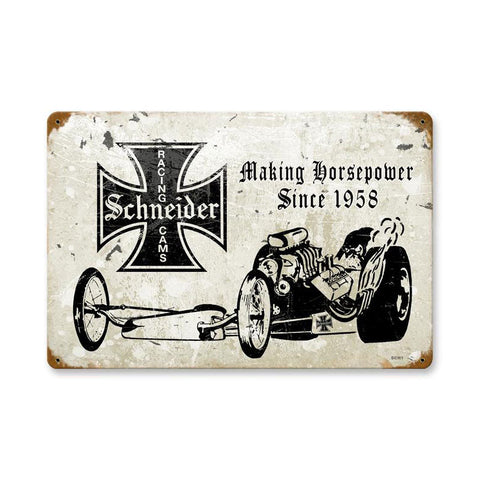 Schneider-Racing-Cams-Vintage-Sign-Metal-Sign