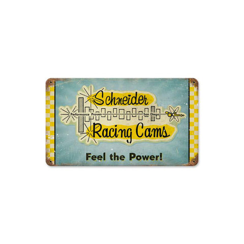 Schneider Horsepower Vintage Sign Metal Sign