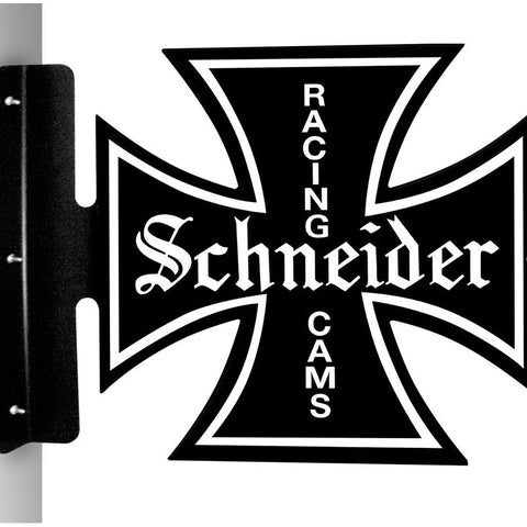 Schneider Racing Cams Vintage Sign Metal Sign