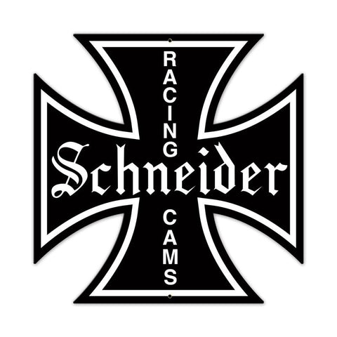 Schneider Logo Vintage Sign Metal Sign