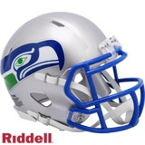 Seattle Seahawks Helmet Riddell Replica Mini Speed Style 1983-2001 T/B