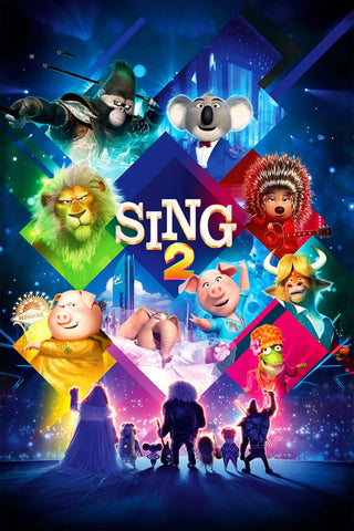 Sing 2 Style B Movie Poster 27 x 40 inch