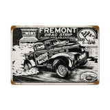 Freemont Drag Strip Vintage Sign Metal Sign