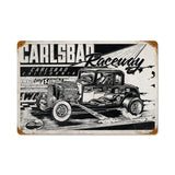 Carlsbad Raceway Vintage Sign Metal Sign