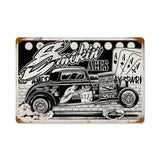 Smokin Aces Vintage Sign Metal Sign