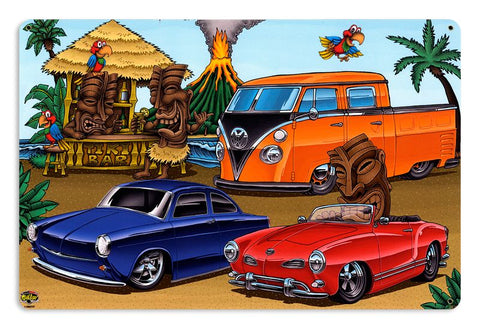 VW-TIKI-BAR-Vintage-Sign-Metal-Sign