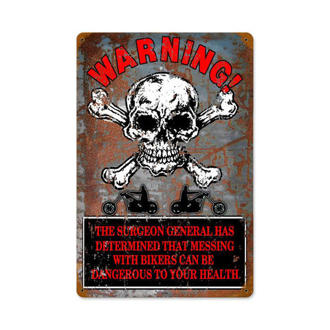 Warning-Bikers-Vintage-Sign-Metal-Sign