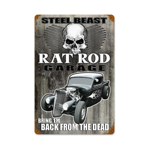 Steel-Beast-Vintage-Sign-Metal-Sign