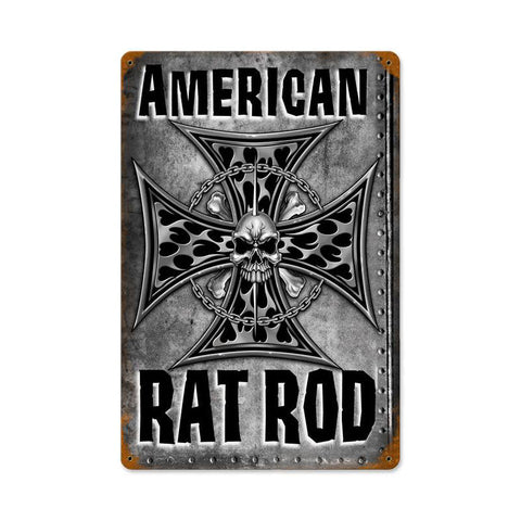 American-Rat-Rod-Vintage-Sign-Metal-Sign