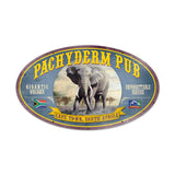 Pachyderm Pub Vintage Sign Metal Sign
