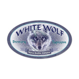 White Wolf Vintage Sign Metal Sign