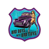 Bad Boys Vintage Sign Metal Sign