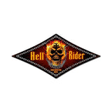 Hell Rider Vintage Sign Metal Sign