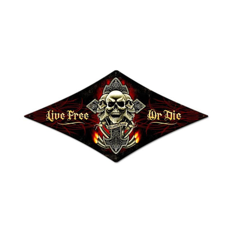 Live-Free-Skull-Vintage-Sign-Metal-Sign