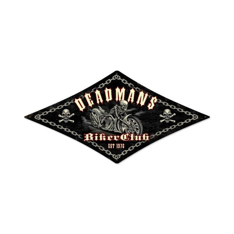Deadmans Vintage Sign Metal Sign