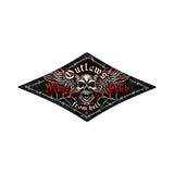 Outlaws Skull Vintage Sign Metal Sign