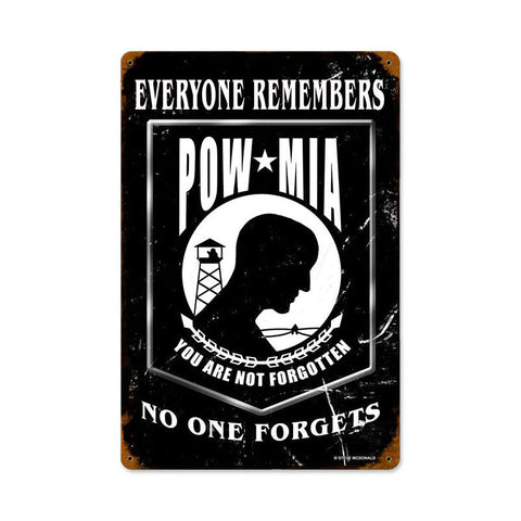 Pow-Black-Vintage-Sign-Metal-Sign