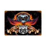 Route 66 Eagle Vintage Sign Metal Sign